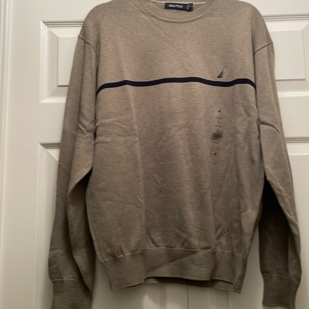 Nautical Men’s Large Green Sweater